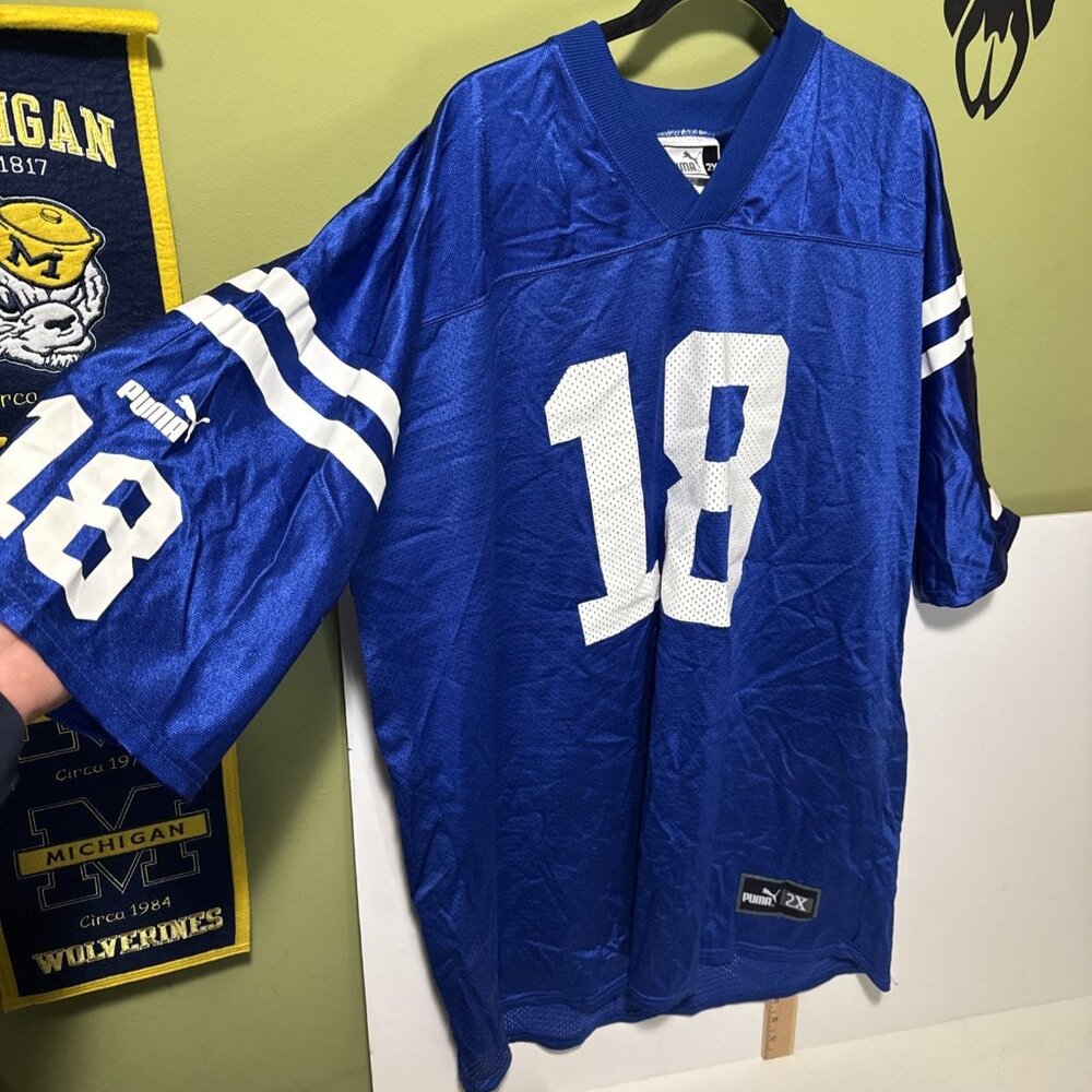 Puma Indianapolis Colts NFL Peyton Manning Jersey 2X